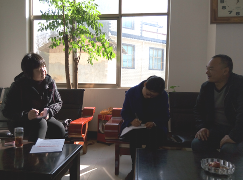 图为该县纪委组织开展“三重一大”决策制度规定贯彻执行情况专项督查