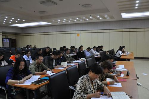 开展任前廉政谈话现 场