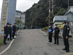 联合督察组从严把关，确保特警支队营区安全。