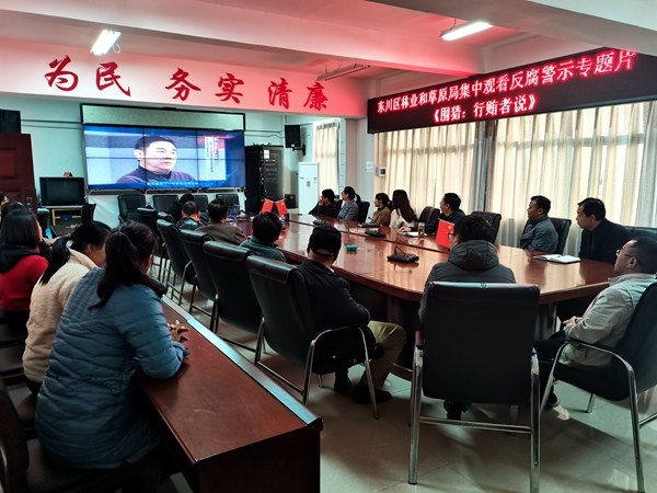 东川区林业和草原局集中观看反腐警示片《围猎：行贿者说》 (2)_副本.jpg